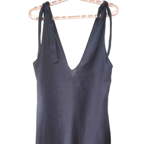 Magali Pascal 100% Linen Midi Dress Size S - Picture 4 of 16